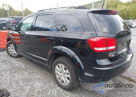 2018 Dodge Journey Se Awd z USA, uszkodzony, nr VIN 3C4PDDAG0JT510035